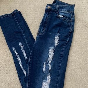Women's High-rise Skinny Jeans